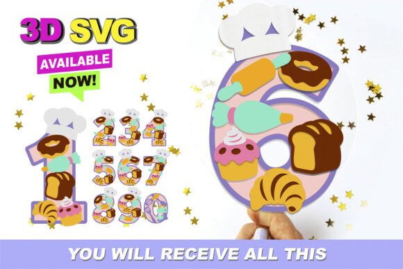 Bakery Numbers 3D SVG Review: Practical Design for Real Projects