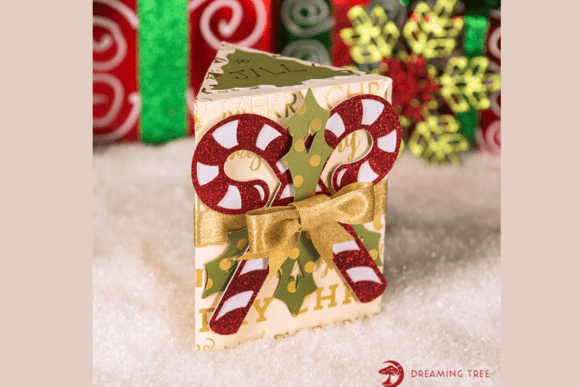 Christmas Treats Gift Box SVG Review for Real Embroidery Projects