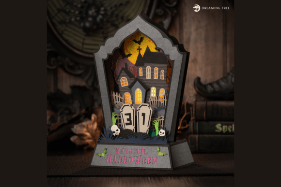 Halloween Countdown Calendar 3D SVG Review for Branding & Marketing