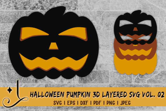 Halloween Pumpkin 3D SVG Design: A Spooky Branding Powerhouse