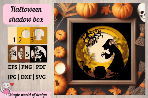 Halloween Shadow Box SVG Review for Real-World Embroidery Projects
